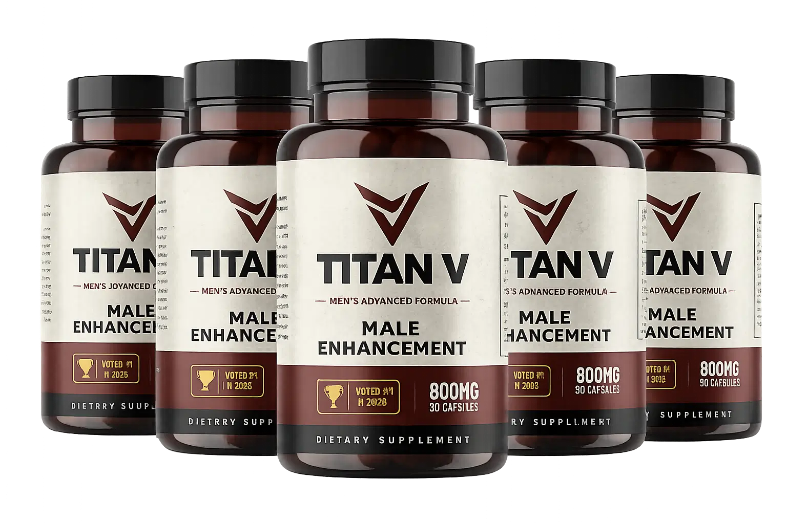 Forfait meilleure valeur de cinq bouteilles Titan V